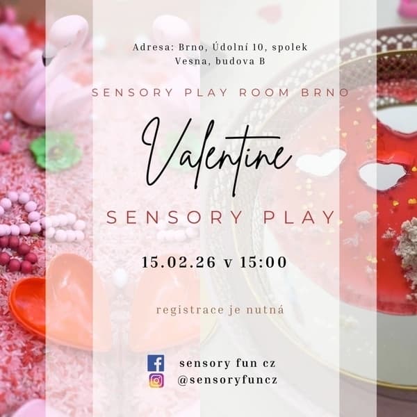 VALENTÝN v Sensory Play Room! 