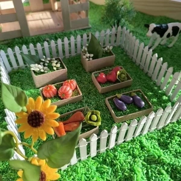 Pronájem senzorického tácu FARMA na narozeniny a akce